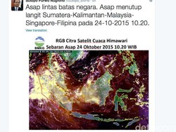 Kabut Asap Lintas Negara, dari Kalimantan Hingga Filipina