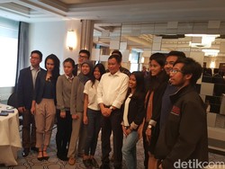 Begini Dialog Santai Menhub dan Mahasiswa RI di AS, Serta Kuis 100 Dollar