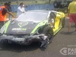 Moreno Soeprapto Alami Kecelakaan Saat Kendarai Lamborghini GrabCar