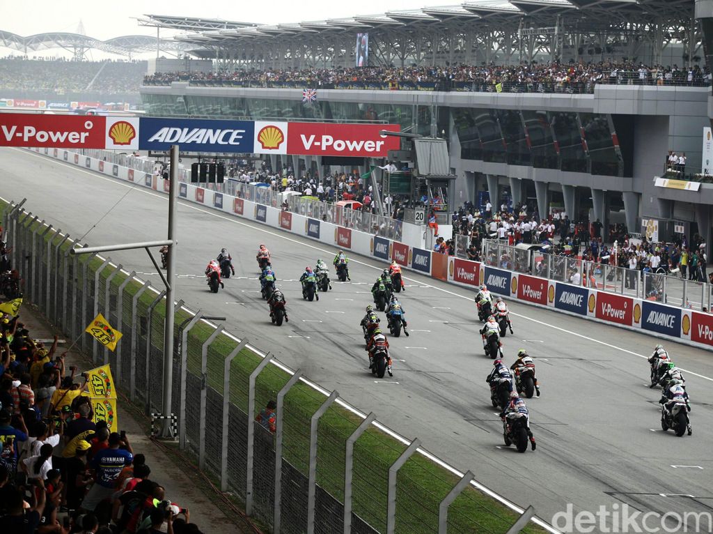 MotoGP Malaysia Ramai! Jumlah Penonton di Sirkuit Sepang Tembus 160 Ribu Orang