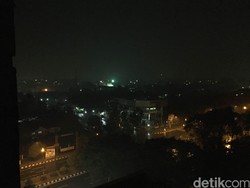 Dini Hari, Hujan Deras Basahi Tanah Palangkaraya