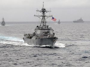 Kapal Perang AS Masuki Laut Hitam Saat Perbatasan Ukraina-Rusia Memanas Kapal Perang AS Masuki Laut Hitam Saat Perbatasan Ukraina-Rusia Memanas