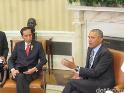 Jokowi Juga Singgung Soal Kebakaran Hutan di Indonesia Saat Bertemu Obama
