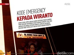 Kode Emergency kepada Wiranto