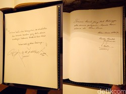 Melihat Goresan Tangan Jokowi dan Soeharto di Buku Tamu Blair House