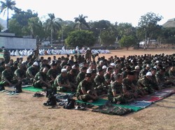 Peringati Sumpah Pemuda, Prajurit Kodam IV/Diponegoro Salat Minta Hujan