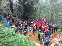 Operasi Pencarian Korban Longsor di Gunung Pongkor Resmi Dihentikan