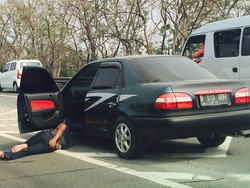 Pria yang Berbaring di Tol JORR Arah Pondok Indah Sudah Dievakuasi