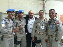 Kunjungi Sudan, Anggota Komisi III DPR Temui Pasukan Garuda Bhayangkara