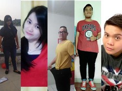 5 Kisah Diet Paling Inspiratif di Bulan Oktober 2015, Siapa Saja?