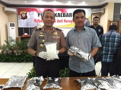 Polda Kalbar Tangkap Pemilik 10,75 Kg Sabu
