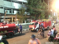 Kebakaran Kantor KPU Surabaya Diawali Percikan Api dari Colokan Listrik