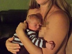 Inspirasi Itu Datang dari Foto Ibu yang Mengalami Depresi Pasca Melahirkan