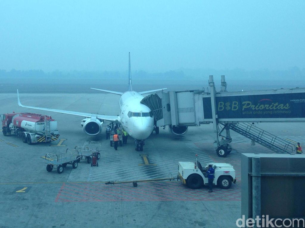 Penerbangan di Palembang Ditunda Sejak Jam 6 Pagi