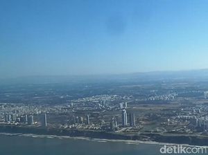 Melihat Wilayah Israel dan Palestina dari Udara