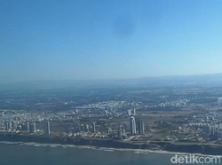 Melihat Wilayah Israel dan Palestina dari Udara