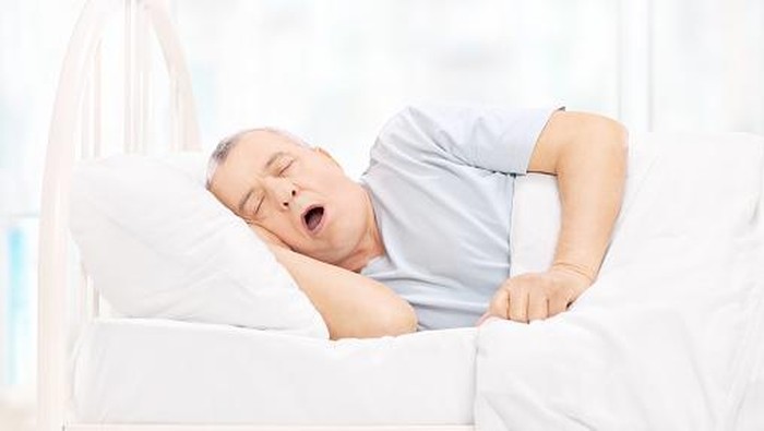 Ilustrasi tidur mangap. Foto: thinkstock