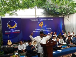 HUT ke-4 Partai NasDem, Surya Paloh Undang 1.000 Anak Yatim
