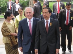 PM Turnbull Temui Jokowi di Istana, Lalu Akan ke Pasar Tanah Abang