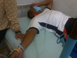 Jalani Rawat Inap, Anggota Linmas KPPS Korban Aniaya Lapor Polisi