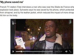 Pria ini Selamat dari Ledakan di Paris Berkat Tameng HP