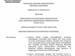 Ini Surat Edaran Menhub Jonan yang Wajibkan Pegawai Kemenhub Ikut Bela Negara