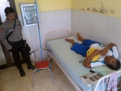 Lokasi Perawatan Anggota KPPS Dianiaya Dijaga Polisi