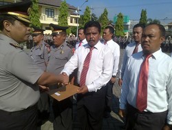 10 Polisi Diberi Penghargaan Ungkap Kasus Mutilasi