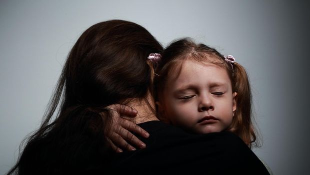 Ilustrasi anak minta maaf dan meaafkan