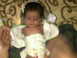 Tega Nian! Bayi Laki-laki Ditinggalkan di Depan Rumah Warga di Sunter