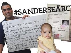 Netizen Belanda Ikut Bantu Sander Metz Cari Keluarganya