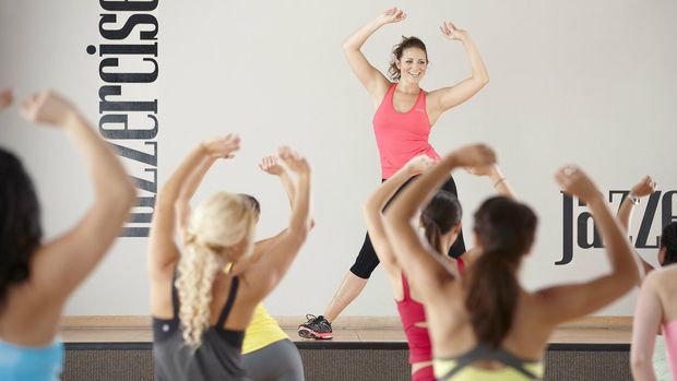Olahraga Jazzercise, kombinasi aerobik dan jazz dance