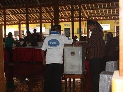 KPU Gelar Simulasi Coblosan Pilkada Calon Tunggal