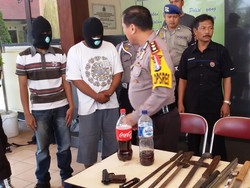 Razia Kampanye Pilkada Sleman, Polisi Sita Airsoft Gun dan Puluhan Sajam