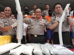 Polda Metro Sita Sabu Senilai Rp 83 M yang Diselundupkan dalam Piston