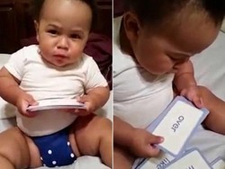 Wow! Baru 19 Bulan, Bocah Ini Sudah Bisa Baca 300 Kata