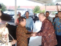 Ke Puro Pakualaman, JK Sampaikan Duka Cita atas Meninggalnya Paku Alam IX