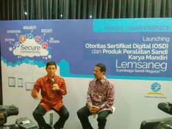 Lemsaneg Luncurkan Sertifikasi Digital untuk Amankan Informasi Pemerintah
