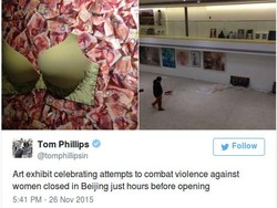 Otoritas Beijing Tutup Pameran Seni tentang Feminisme