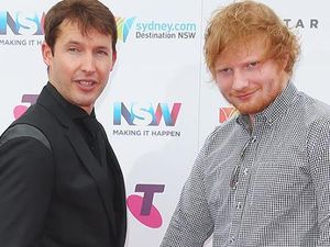 Ed Sheeran Jadi Ayah Baptis untuk Anak James Blunt