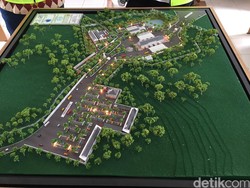 Sedang Dibangun, Begini Megahnya Pos Perbatasan RI-Malaysia di Entikong