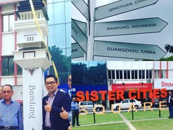 Kerja Sama Sister City, Ridwan Kamil Resmikan Monumen Bandung di Malaysia