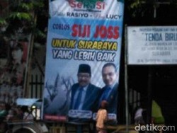 Tim Rasiyo-Lucy Kembali Disemprit Panwas Pilkada Surabaya