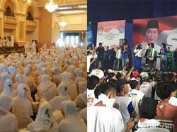 Risma Doa Bersama Perempuan NU, Rasiyo-Lucy Kampanye Akbar Diramaikan OM Melayu