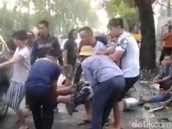 Sopir Lamborghini Terekam Ikut Bantu Evakuasi Korban dengan Wajah Berdarah