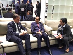 Bertemu PM Belanda, Jokowi Bahas Kerja Sama Bangun Deep Seaport Dilanjutkan