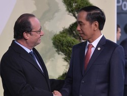 Jokowi akan Terima Kedatangan Presiden Prancis Hollande di Istana