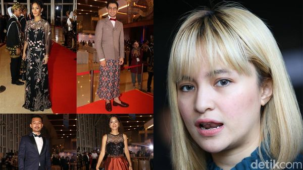 10 Foto Terheboh: Parade Artis di FFI, Marshanda Eksis Berambut Pirang