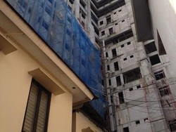 Material Bangunan Timpa Gedung Polhukam, Total Ada 5 Orang Terluka