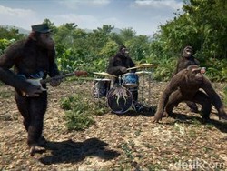 Terinspirasi Planet of the Apes, Coldplay Jadi Monyet di Video Klip Baru